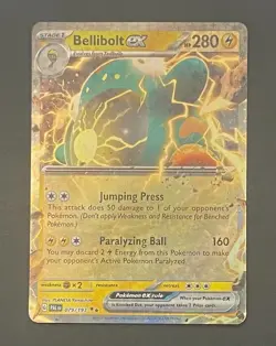 Pokemon Card Bellibolt EX 079/193 Paldea Evolved - Near Mint - Image 1