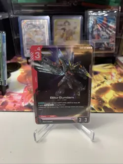 Blitz Gundam - Gundam Card Game #GD01-049 - GD01 - NM Newtype Rising Single - Image 1