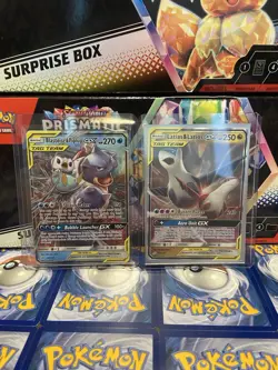 Latias & Latios GX 113/181 & Blastoise & Piplup GX 38/236 LP/NM Pokemon Card Lot - Image 1