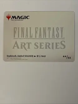 Sephiroth Fabled Soldier Final Fantasy Art Series 44/53 MTG - Image 2