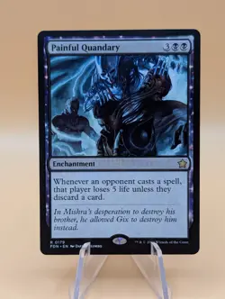 MTG: Painful Quandary | Non-Foil | Magic Foundations | Pack Fresh NM | - Image 1