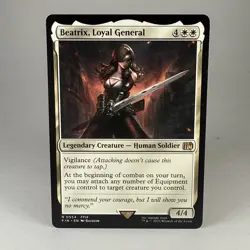 MTG Beatrix, Loyal General FIN 0554 Final Fantasy Rare NM - Image 1