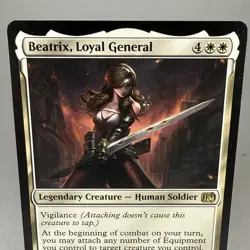MTG Beatrix, Loyal General FIN 0554 Final Fantasy Rare NM - Image 3