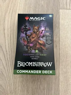 Magic the Gathering Bloomburrow Commander Deck Squirreled Away MTG - Image 1
