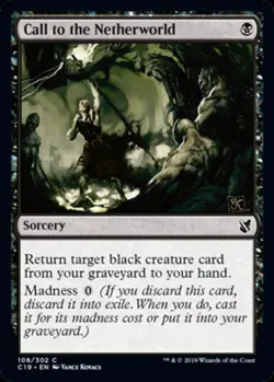 Call to the Netherworld - Near Mint MTG Commander 2019 - Image 1