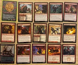 Casual Budget MTG Commander Deck Mono Red Artifacts W/ Captain Lannery Storm - Image 1