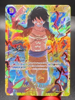 One Piece Monkey D. Luffy SEC OP09-119 Emperors in the New World NM - Image 1