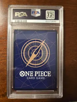 Gear 5 Monkey D. Luffy OP05-119 One Piece CCG Secret Rare Holo PSA 10 - Image 2