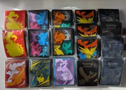 Pokemon TCG 100+ Accessories LOT (Card Sleeves, Dice, Flip & Status Coins) - Image 3