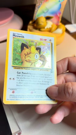 Pokemon TCG Meowth Promo Card Lot; #10 & #013 Holo Vintage Promo Lot: HP. - Image 2