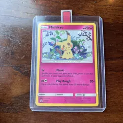 Mimikyu SM163 Holo Pokemon Sun & Moon Team Up Black Star Blister Promo Card - Image 1