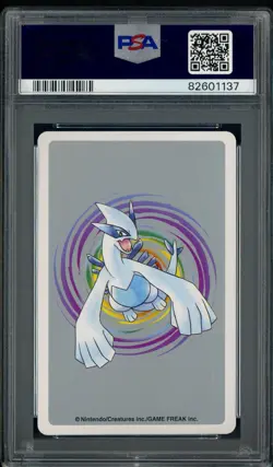 2000 Pokemon Silver Playing Cards Ace of Spades #249 Lugia PSA 10 GEM MINT - Image 2