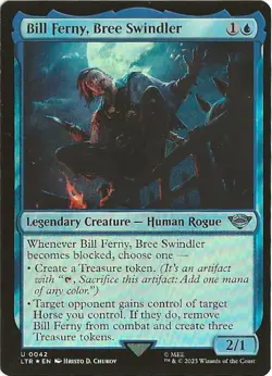 Bill Ferny Bree Swindler 42 Uncommon MTG Lord of the Rings Tales NM/M - Image 1