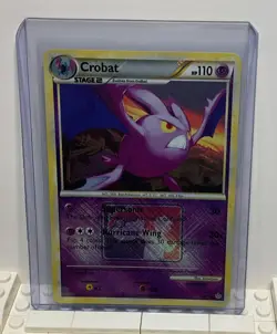 Crobat 14/95 Crosshatch Reverse Holo Pokemon League Promo Card - Image 1
