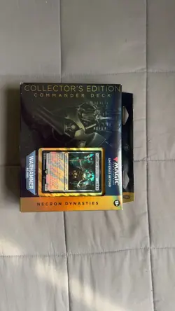 MtG Unopened Collector's Edition Necron Dynasties Commander Deck - Image 2