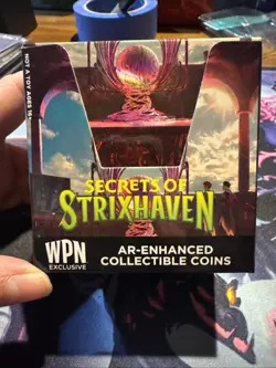 MAGIC THE GATHERING PROMO SECRETS OF STRIXHAVEN AR-Enhanced Collectible Coins 5 - Image 1