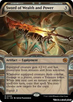 Sword of Wealth and Power (Showcase) [BIG - 56] - NM TCG MTG - Image 1