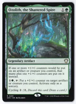 Ozolith, the Shattered Spire 281 Commander: Secrets of Strixhaven - Image 1