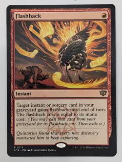(Normal) Flashback (115) Secrets of Strixhaven Mtg NM - Image 1