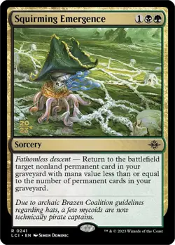 Squirming Emergence 241 The Lost Caverns of Ixalan Magic The Gathering Foil NM/M - Image 2