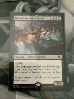 Bloodletter of Aclazotz (the Lost Caverns of Ixalan #92) MTG - Image 1