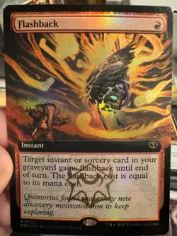 Flashback (Extended Art) Secrets of Strixhaven Foil - Image 1