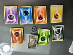 Energy Pokemon Token Poliwhirl 23K Gold Plated Trading Card 1999 Burger King - Image 1