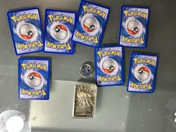 Energy Pokemon Token Poliwhirl 23K Gold Plated Trading Card 1999 Burger King - Image 4