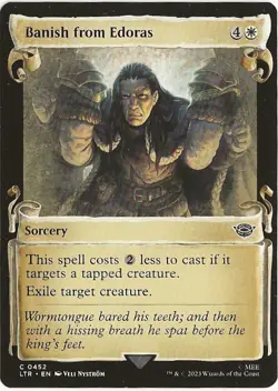 Banish From Edoras 452 Common MTG Lord of the Rings Middle Earth NM/MT - Image 1
