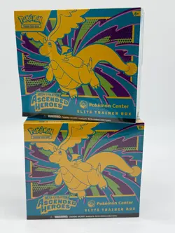 Lot of (2) Pokemon Center Ascended Heroes PC Elite Trainer Box SEALED PC ETB - Image 1