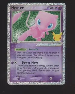 2021 Pokemon Celebrations Classic Legend Maker #88 Mew ex Holo - Image 1