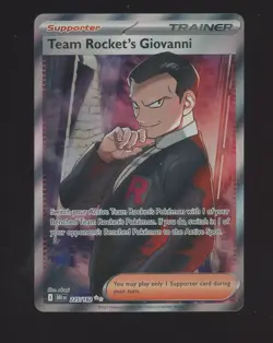 2025 Pokemon DRI EN Ultra Rare #225 Team Rocket's Giovanni - Image 1