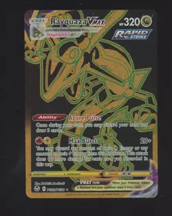 2022 Pokemon SWSH Silver Tempest #TG29 FA Rayquaza VMAX - Image 1