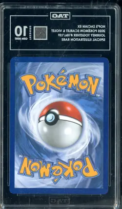 2025 Pokemon Journey Together 186/159 Hop's Zacian SIR TAG 10 GEM MINT - Image 2