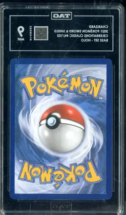 2021 Pokemon Celebrations Classic Base Set #4 Charizard Holo TAG 9 MINT - Image 2