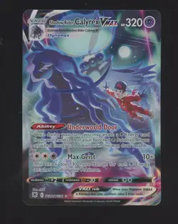2022 Pokemon SWSH Astral Radiance #TG18 Shadow Rider Calyrex VMAX - Image 1