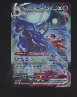 2022 Pokemon SWSH Astral Radiance #TG18 Shadow Rider Calyrex VMAX - Image 1