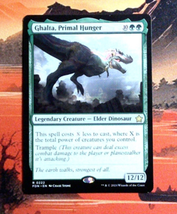 MTG Ghalta, Primal Hunger Regular FDN 222 NM R - Image 1