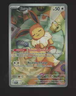 2025 Pokemon SVP EN Prismatic Evolutions ETB #173 Eevee - Image 1