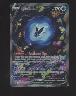 2023 Pokemon SWSH Crown Zenith Galarian Gallery #GG39 Lumineon V - Image 1