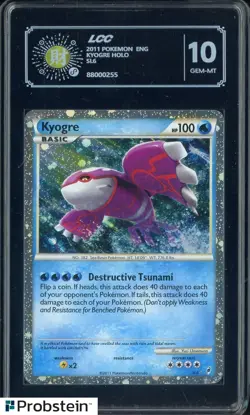 2011 Pokemon Call of Legends #SL6 Kyogre Holo LCC 10 GEM MINT - Image 1