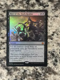 Rise of the Dark Realms Foundations Foil MTG Magic The Gathering - Image 1
