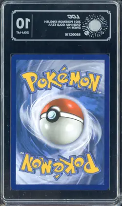 2021 Pokemon Celebrations BSP ETB #SWSH144 Greninja Gold Star LCC 10 GEM MINT - Image 2