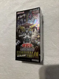 Yugioh Cards Essential Selection 01 English Edition 15 Packs Per Box Konami 25th - Image 2