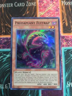 Yu-Gi-Oh! Predaplant Flytrap Fusion Enforcers FUEN-EN006 Unlimited Super Rare NM - Image 1