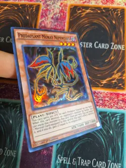 Yu-Gi-Oh! Predaplant Moray Nepenthes FUEN-EN007 Super Rare 1st Edition Near Mint - Image 2