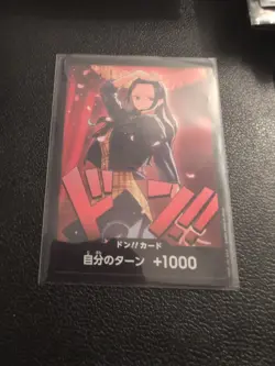 DON !! Card Nico Robin ONE PIECE Heroines Edition EB03 Japanese Foil NM - Image 1
