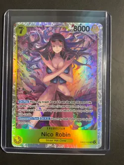 One Piece Nico Robin SR EB03-055 Heroines English NM+ - Image 1