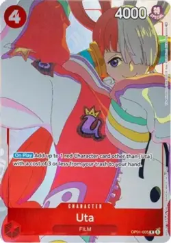1x Uta - OP01-005 - P - Foil (Gift Collection 2023) NM-Mint One Piece Promos One - Image 1