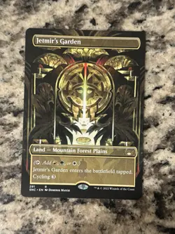 Jetmir's Garden (Borderless) Streets of New Capenna Regular MTG NM Magic Card - Image 1